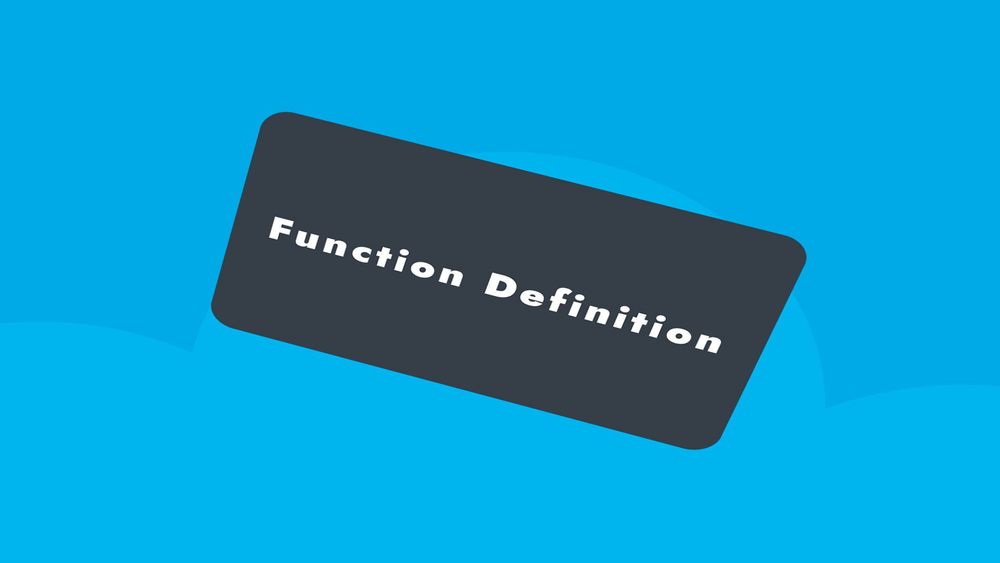 Function Definition Chips Are Out!