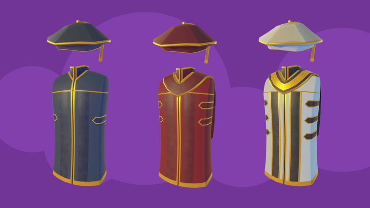 Earn Tutorial Gowns!